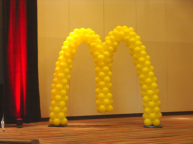 twisted mcdonalds balloons in denver