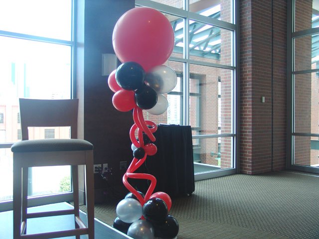 Coors Field Denver balloon columns